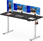 Electric Standing Desk 160x80cm Adjustable Sit Stand Table W / Memory Presets