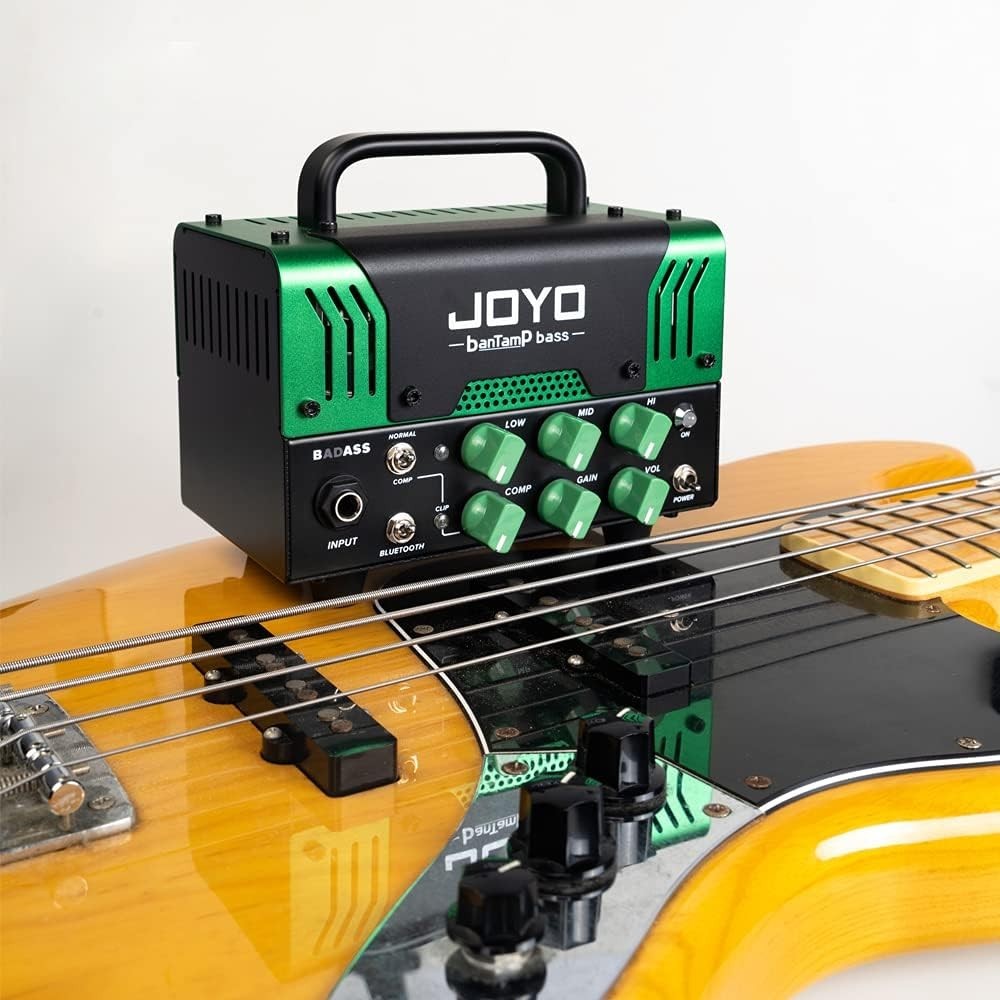 50W Bass Hybrid Tube Amp Head 3-Band EQ Bluetooth FX Loop