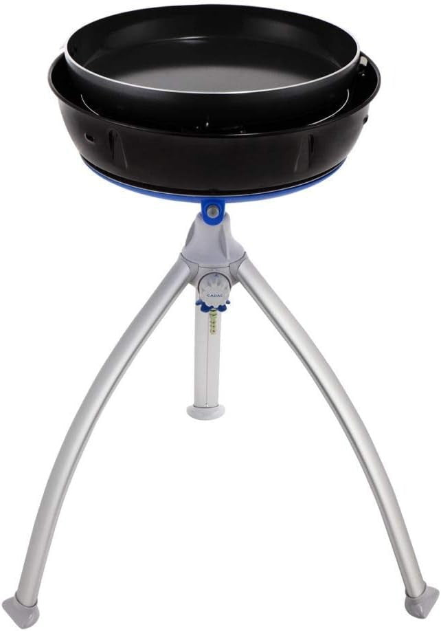 Portable Charcoal BBQ Grill with Dome Lid Thermometer & Adjustable Temperature