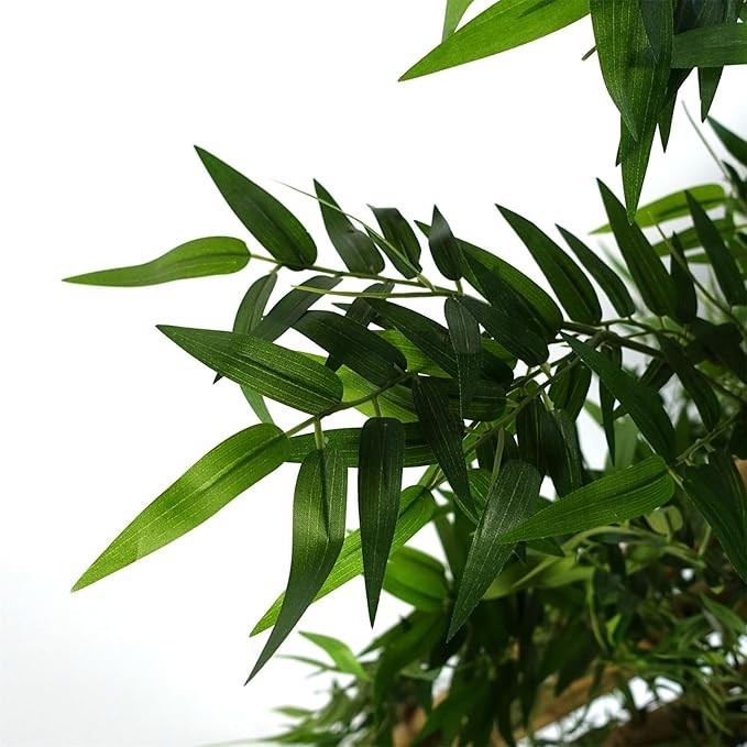 120cm Artificial Oriental Bamboo Tree in Weighted Pot Indoor Home Decoration