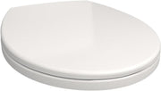 Soft Close White Toilet Seat Oval Quick Release UF Top Fix Adjustable 430-470mm