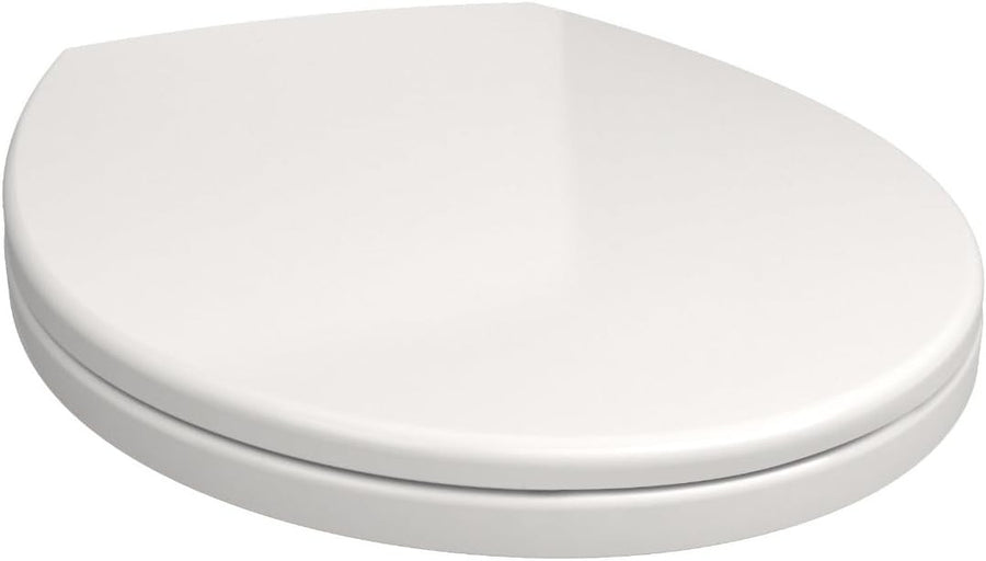 Soft Close White Toilet Seat Oval Quick Release UF Top Fix Adjustable 430-470mm