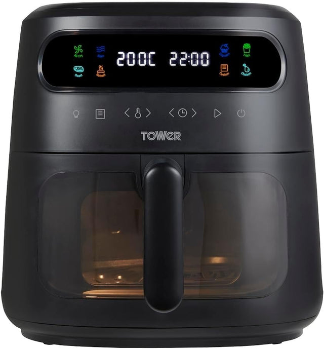 6L Large Air Fryer Digital Display | 7 Presets Rapid Air Circulation 1750W