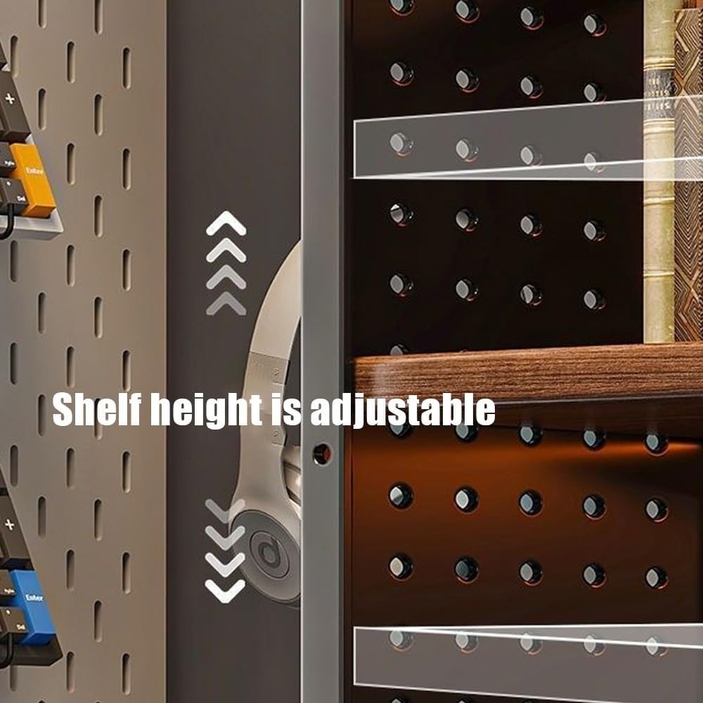 3 Tier Desk Hutch Adjustable Desktop Bookshelf Monitor Stand Organizer 100cm