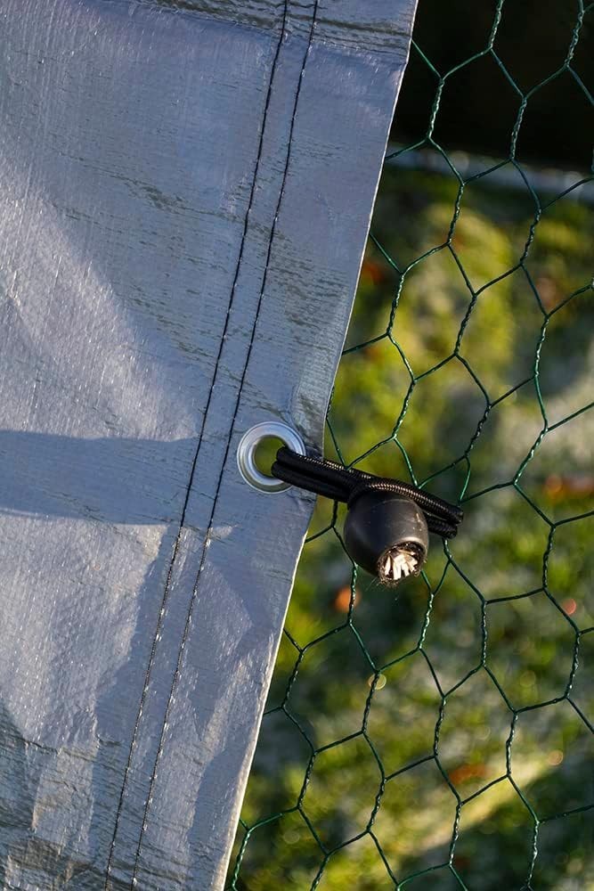 Heavy Duty Walk In Chicken Run 2.5x4m Galvanised Steel Cage