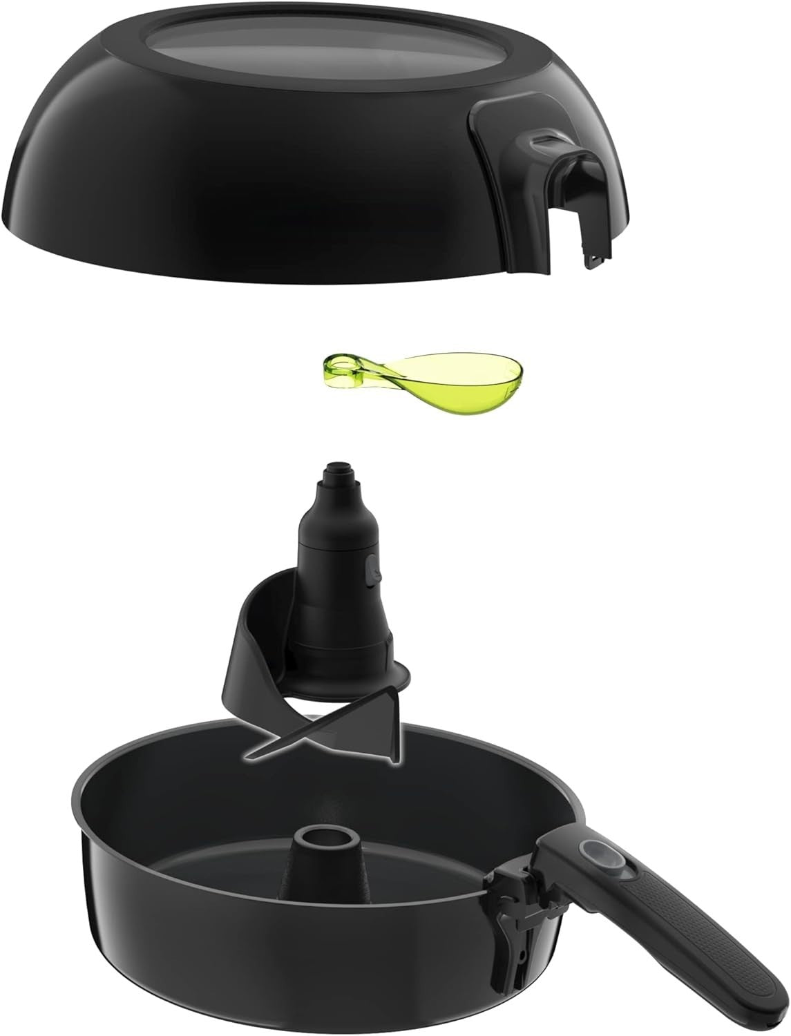 Healthy Air Fryer 1.2kg | Low-Oil Cooking | Auto Stir | Odourless | Family Size