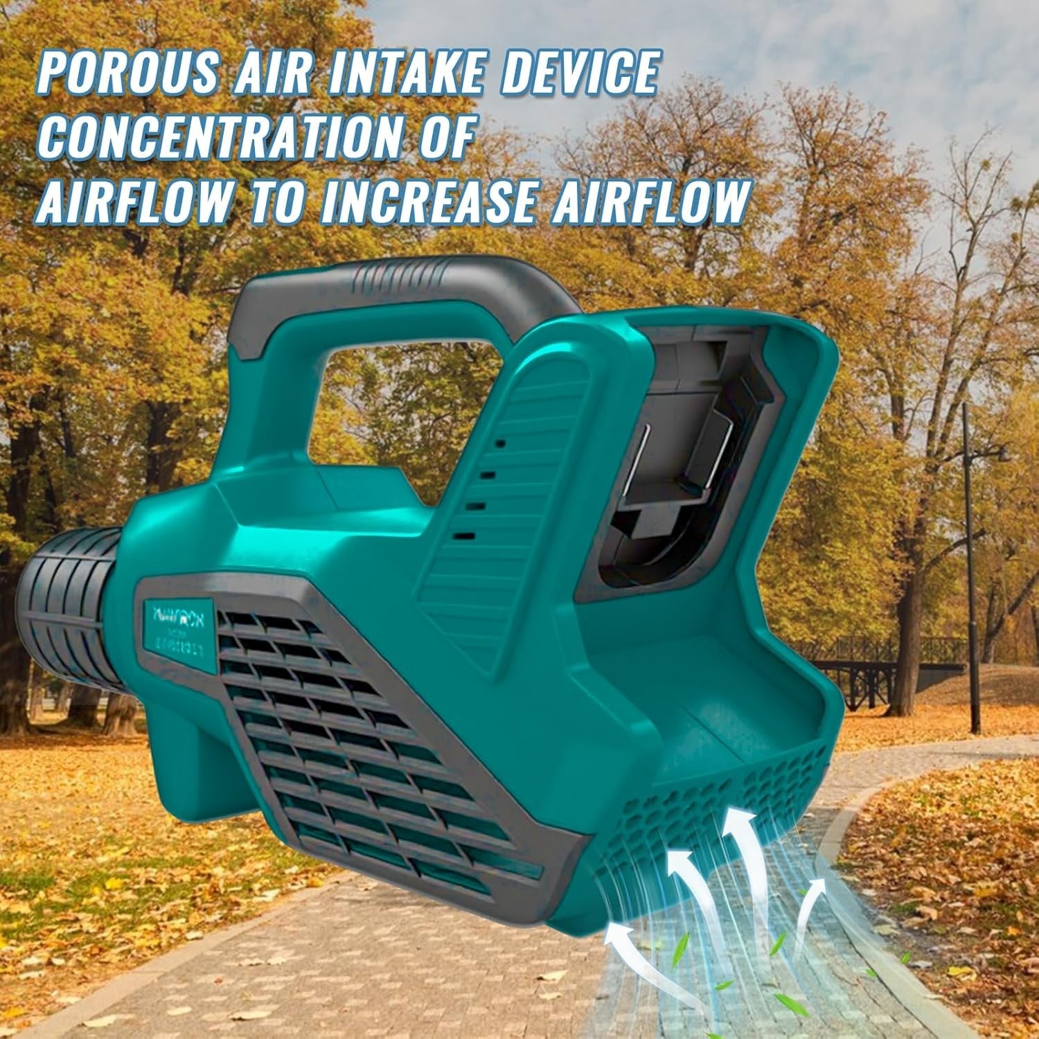 Cordless Leaf Blower 18V 150MPH 130CFM Lightweight Garden Lawn Cleaner
