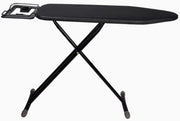 Full Size Adjustable Ironing Board Folding Thick Pad Stable Steel Frame Black