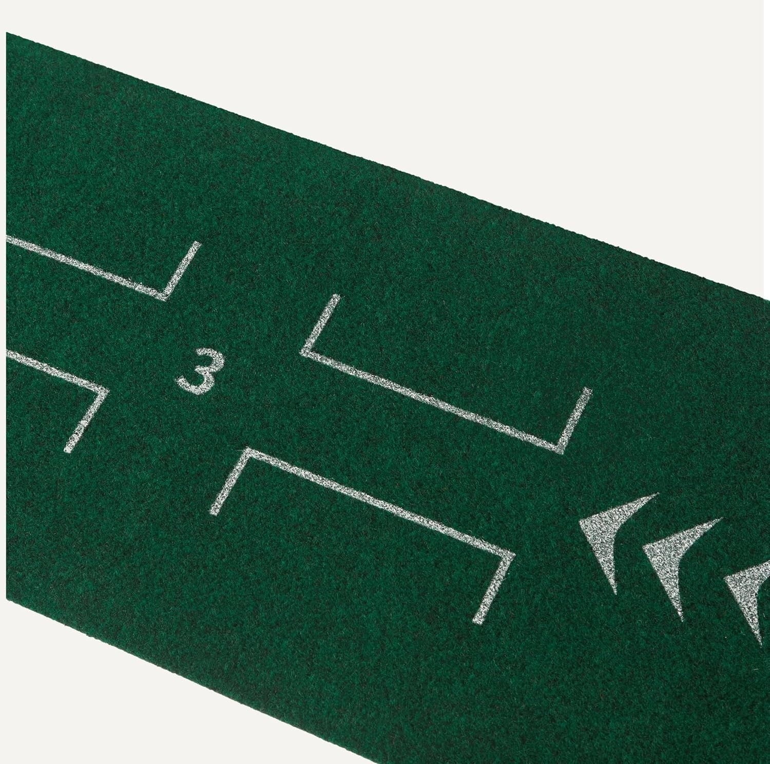 Automatic Ball Return Putting Mat Golf Training Alignment Indoor Green