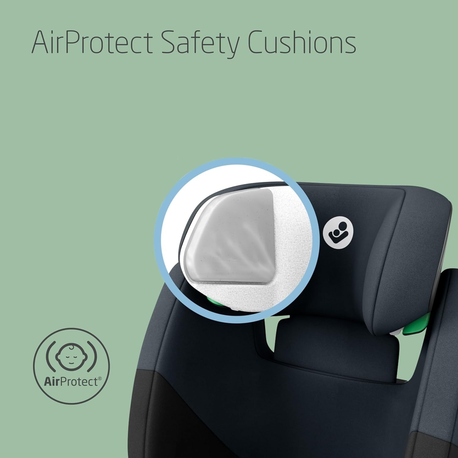 i-Size ISOFIX High Back Booster Seat 100–150cm Adjustable Side Impact