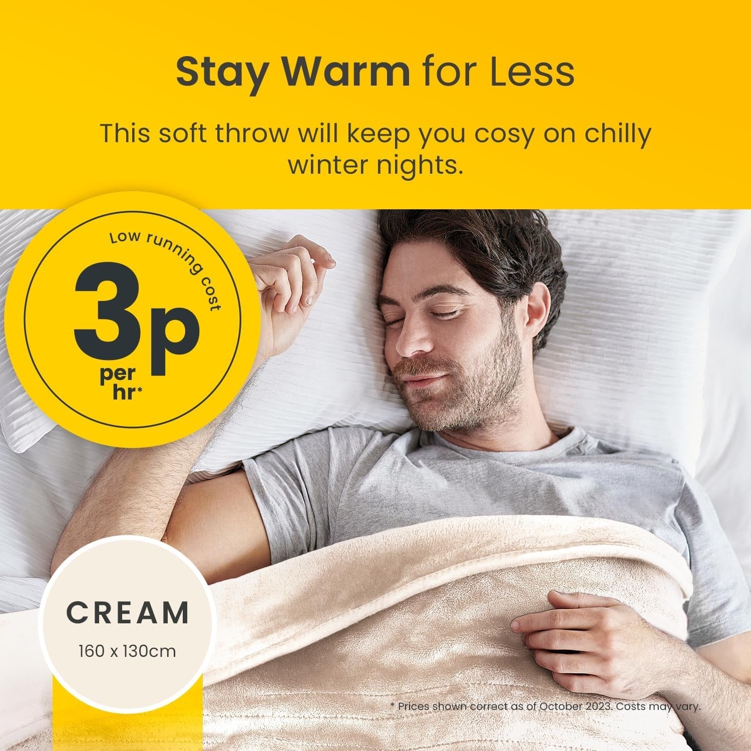 Electric Heated Throw Blanket Extra Large 10 Heat Settings Timer Washable