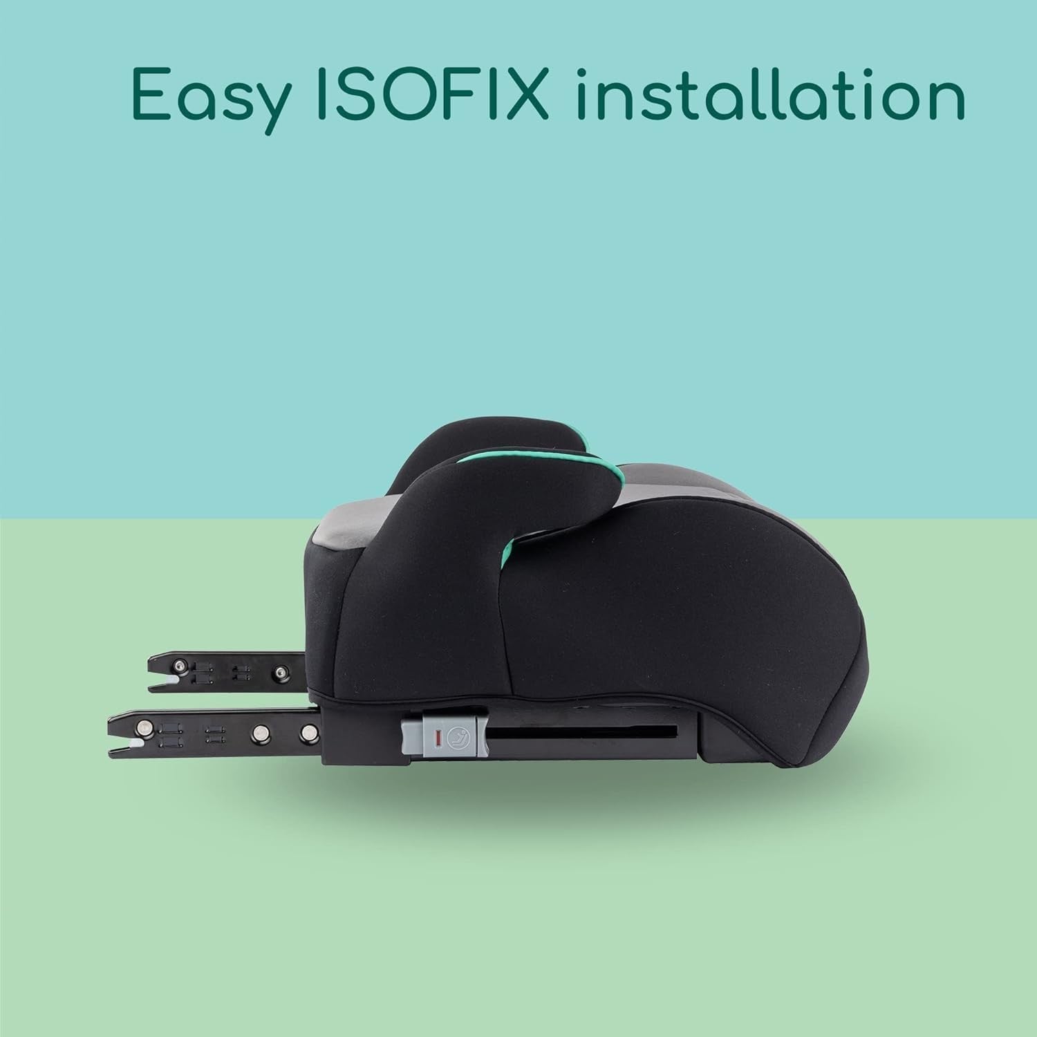 ISOFIX Booster Car Seat 6–12 Years Compact Lightweight Safe Kids