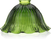 Dark Green Glass Lampshade Chandelier Ceiling Light Shade Decorative Cover