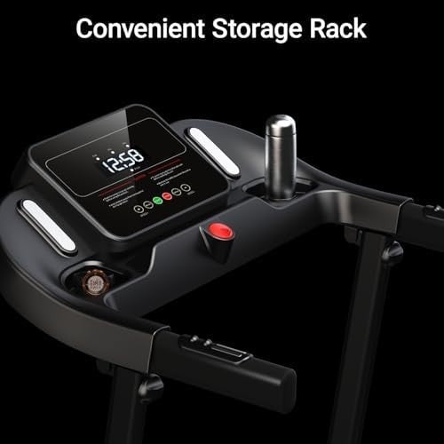 16% Incline Folding Treadmill 2.5HP Quiet Motor 12kmh Running Machine Home Gym