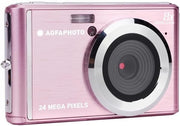 24MP Digital Compact Camera 8X Zoom HD Video LCD Screen Pink