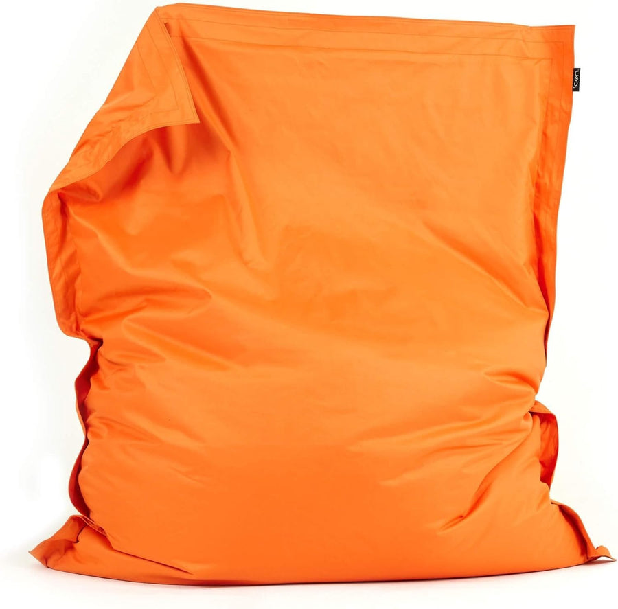 XXL Orange Outdoor Bean Bag Chair 180x140cm Waterproof Garden Floor Seat