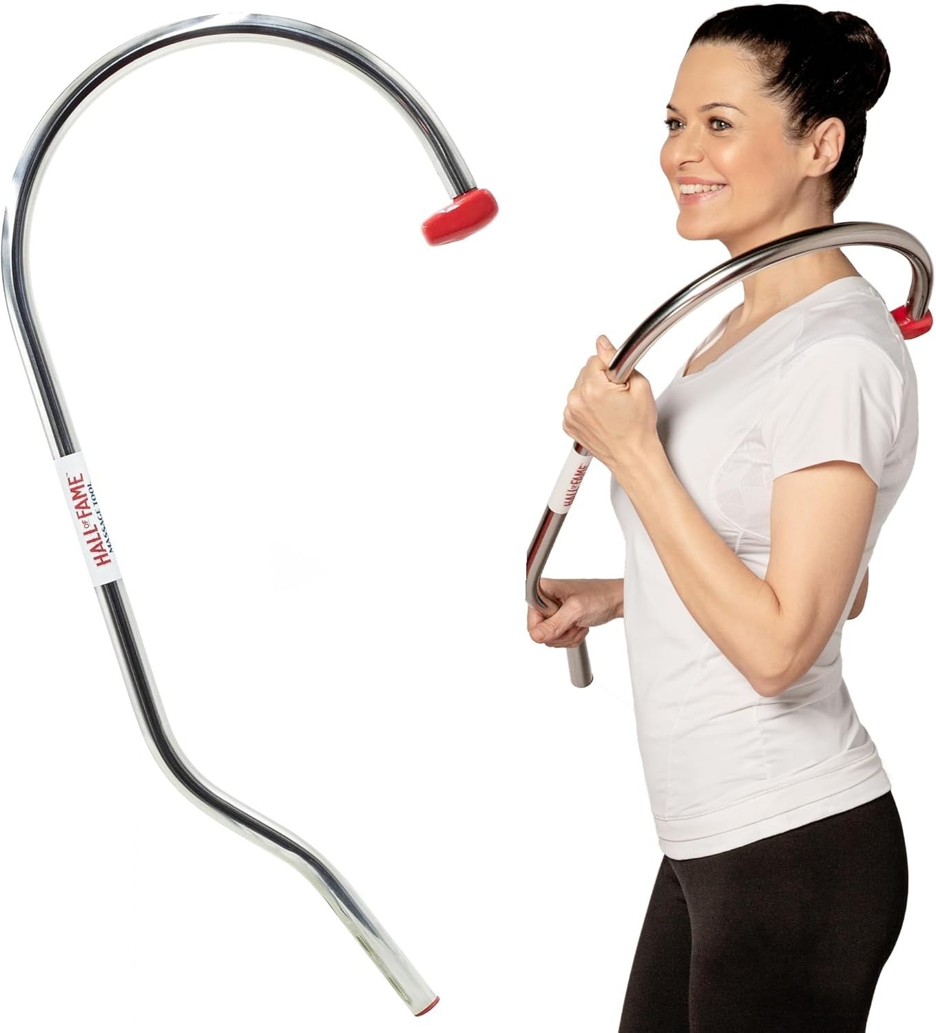 Premium Neck & Back Muscle Massager Hook | Trigger Point Pain Relief Tool