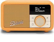 Portable FM DAB/DAB+ Digital Radio Bluetooth Speaker Yellow