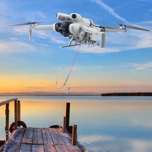 Drone Airdrop System & Landing Gear for DJI Mini 4 Pro – Payload Delivery
