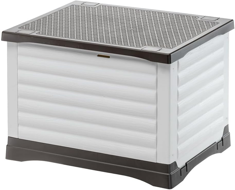 Outdoor Durable Pet Kennel with Drainage & UV-Resistant Plastic – Small Dog Hous