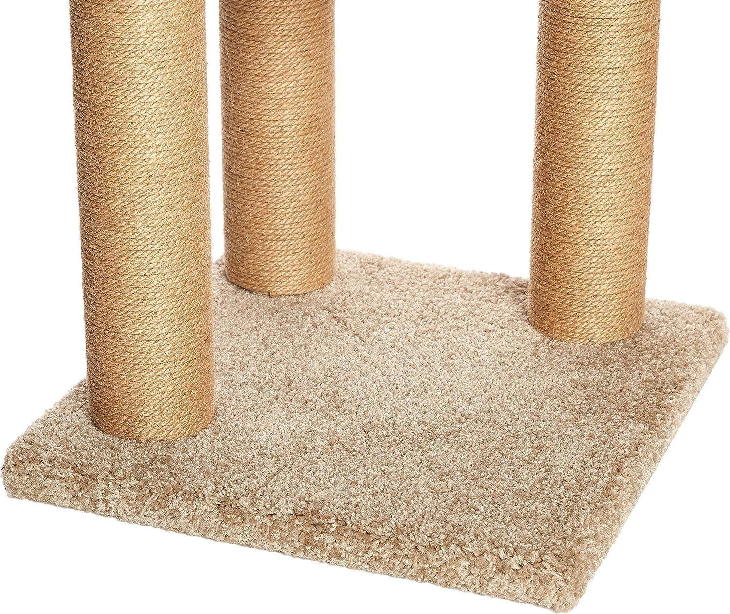 80cm Cat Tree Tower Scratching Posts with Top Bed Compact Indoor Cat Stand