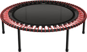 Fitness Rebounder Trampoline 100cm Rope Ring Suspension 150kg Silent
