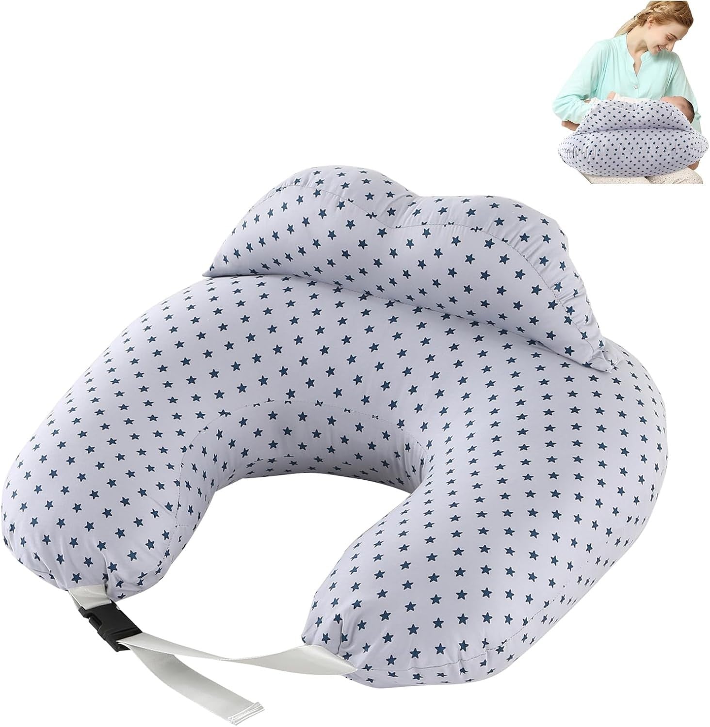 Pregnancy Pillow U Shaped Full Body Maternity Nursing Support Cotton