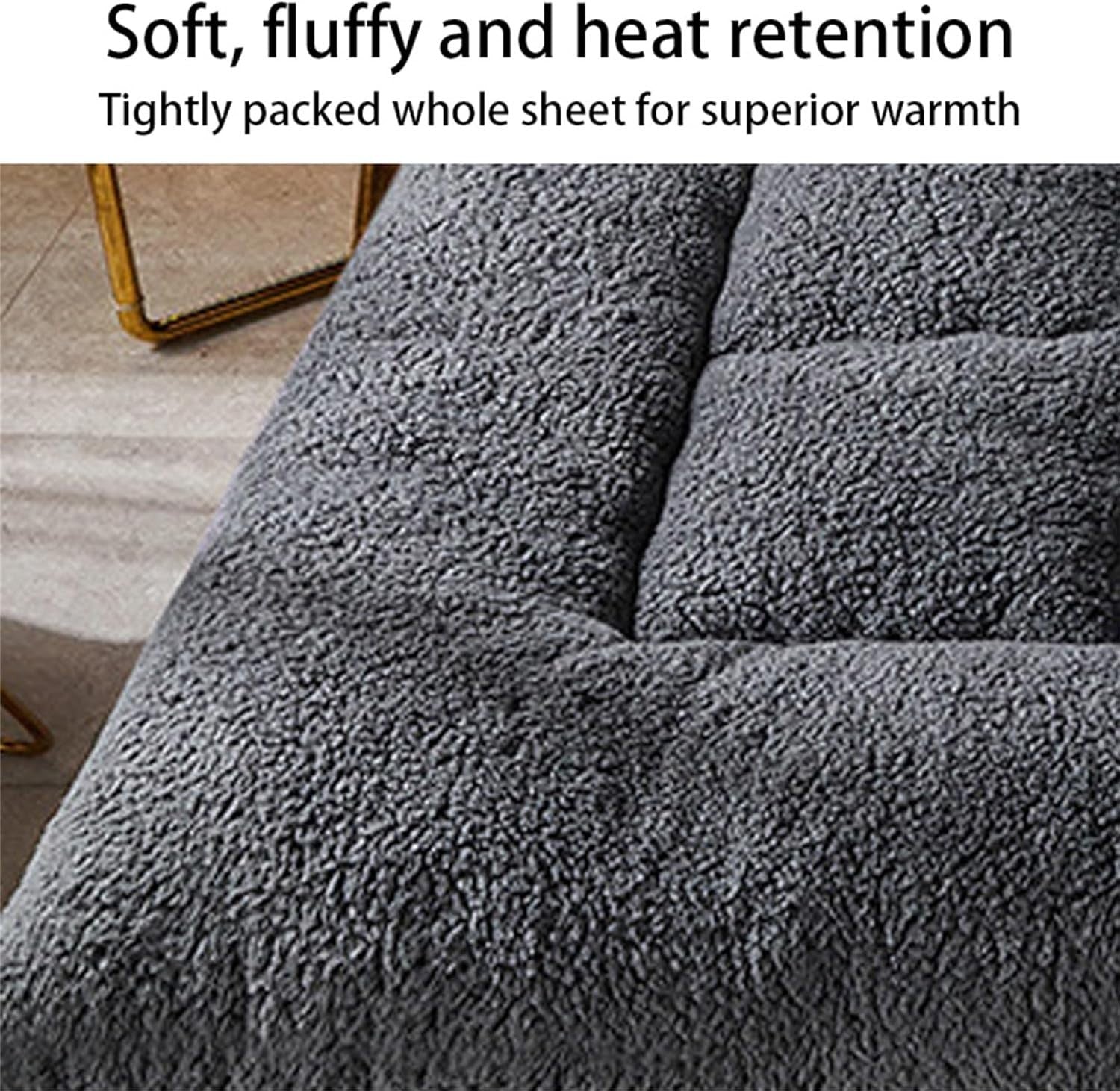 Thick Tatami Floor Mattress Futon 8cm Foldable Bed Pad 90x200cm Brown