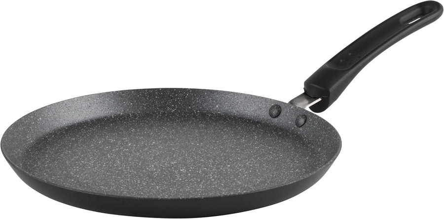 25cm Russell Hobbs Metallic Marble Pancake Pan Non-Stick Crepe Skillet