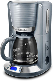 Programmable Drip Coffee Maker 1.25L Glass Jug Timer 1100W Keep Warm Function