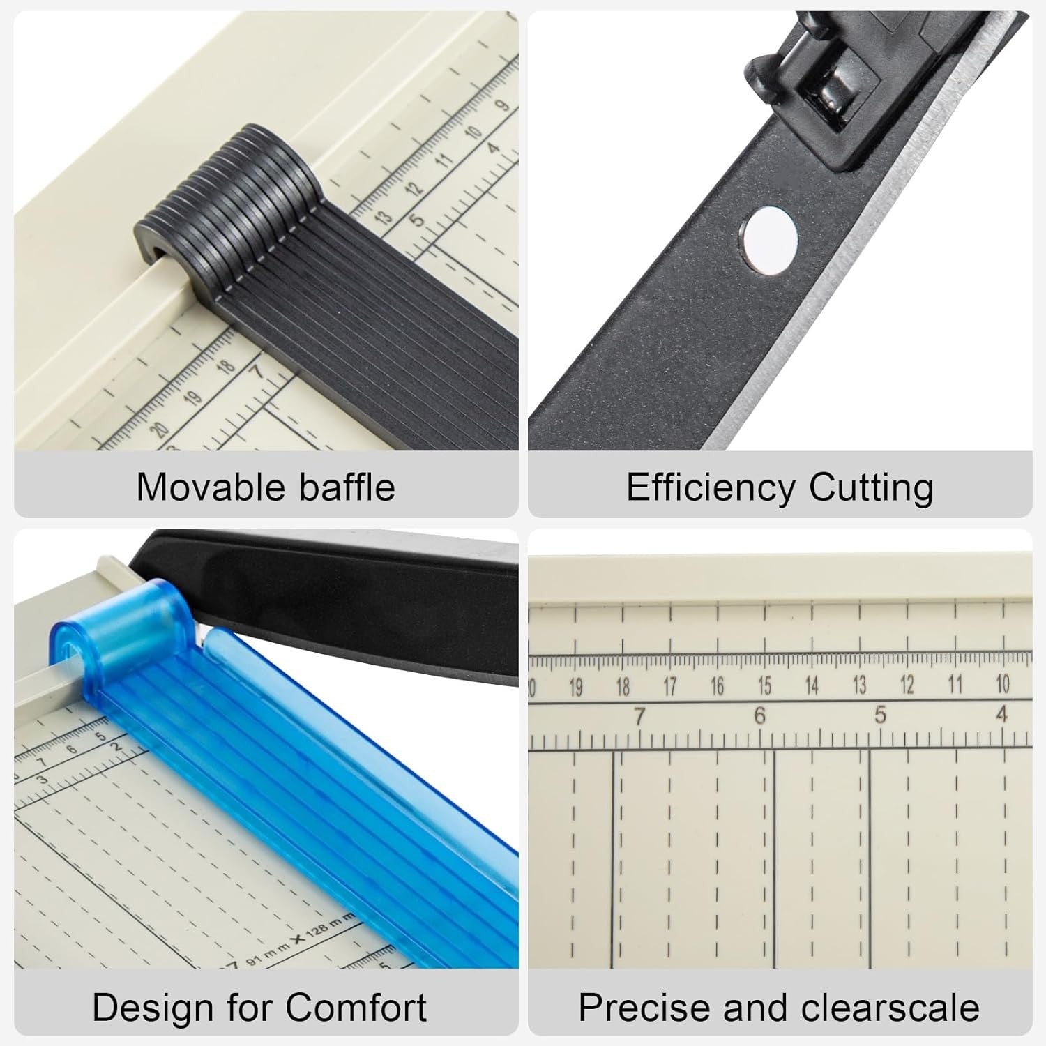 A4 Paper Cutter Guillotine Trimmer 12 Inch Precision Scrapbook Craft Tool