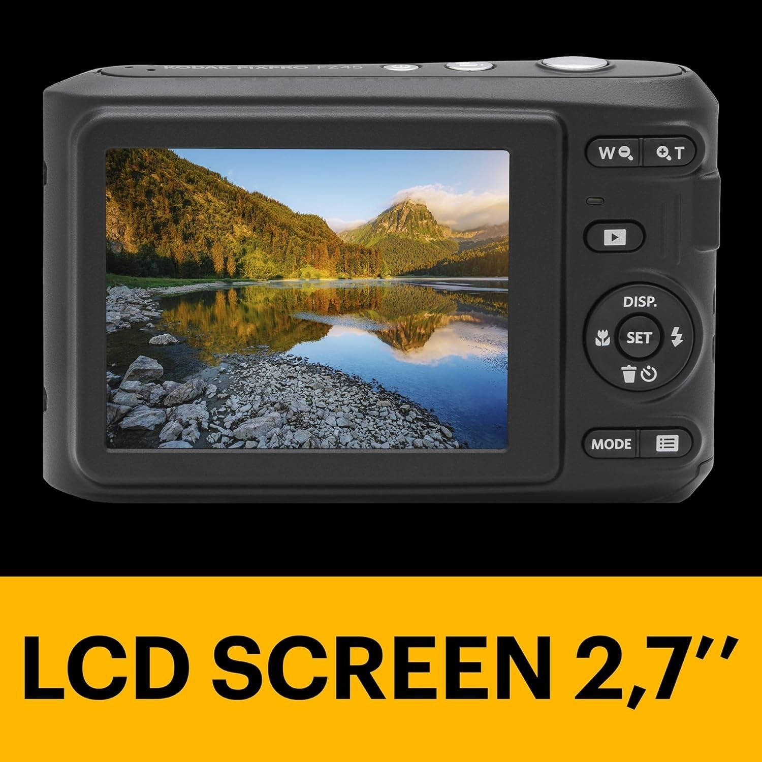 16MP Digital Camera 4X Optical Zoom 1080P HD Wide Angle LCD Vlogging