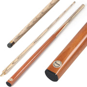 57" Pool Cue Set of 3 18oz Maple Wood 9.5mm Tip Brass Joint
