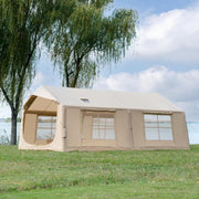 Inflatable Camping Tent 4-12 Person Oxford Waterproof Glamping Tent