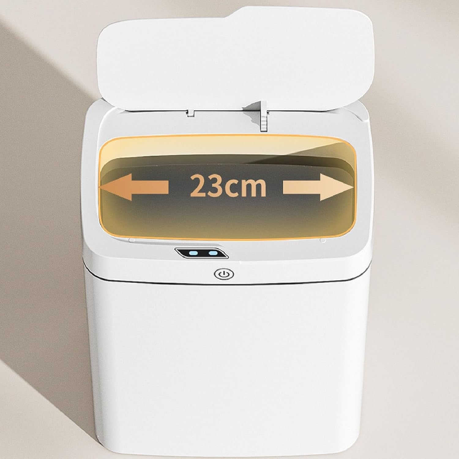 15L Motion Sensor Trash Can Rechargeable Auto Packing