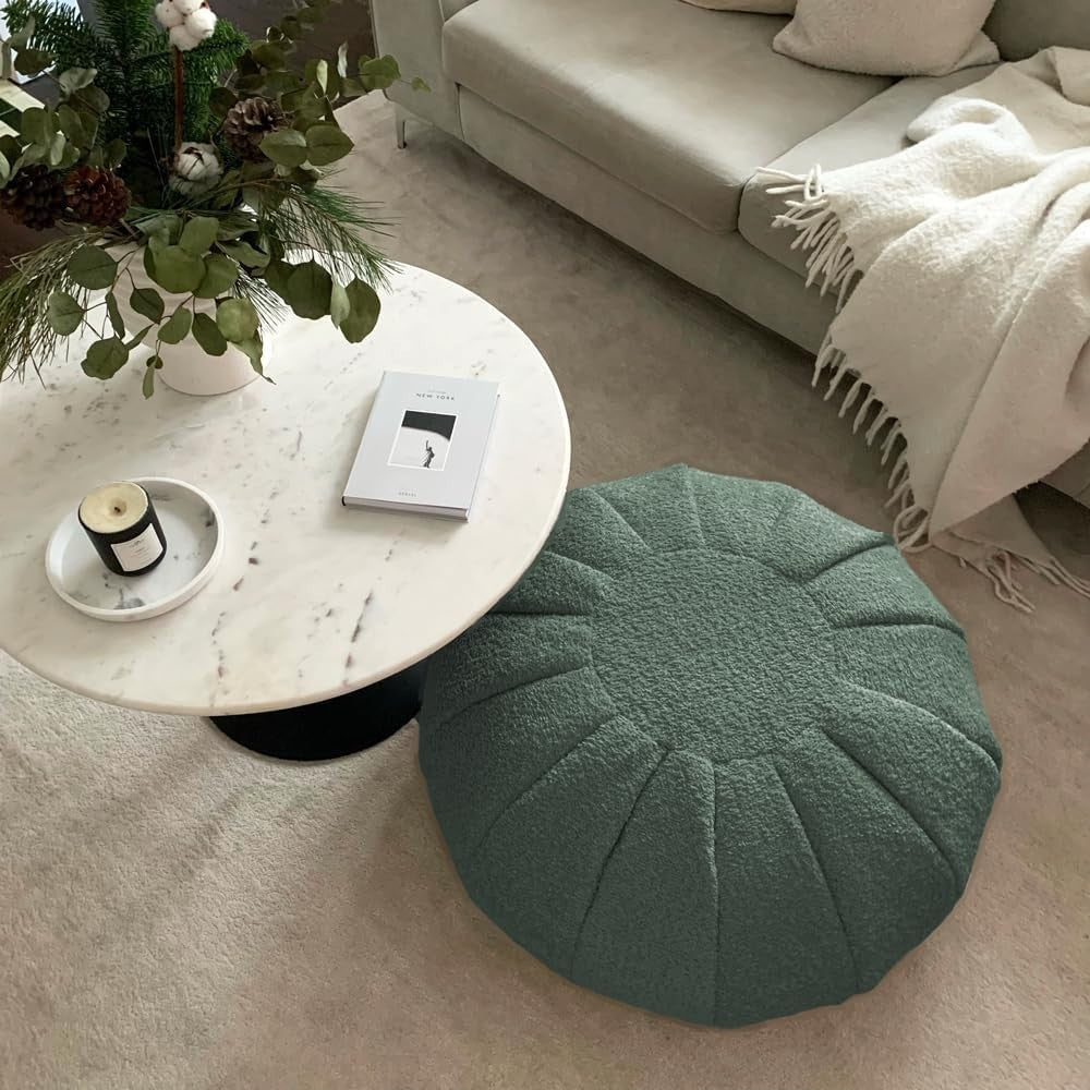 Snug Cinema Bean Bag Chair with Matching Pouffe | Soft Fabric Lounger Seat