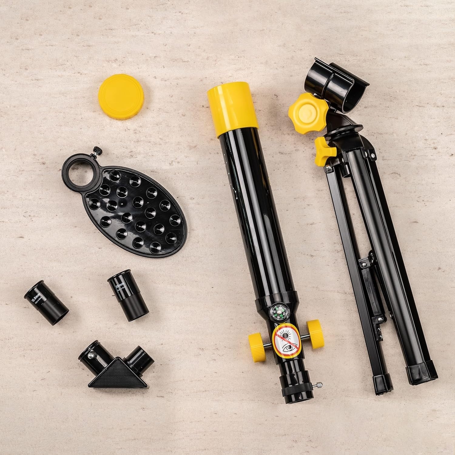 40/400 Kids Table Telescope AZ Mount w/ Tripod, Compass & Phone Adapter