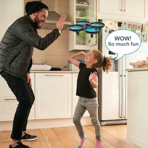 Loolinn Kids Drone with Auto Anti-Collision, Hand Control & 360° Flips