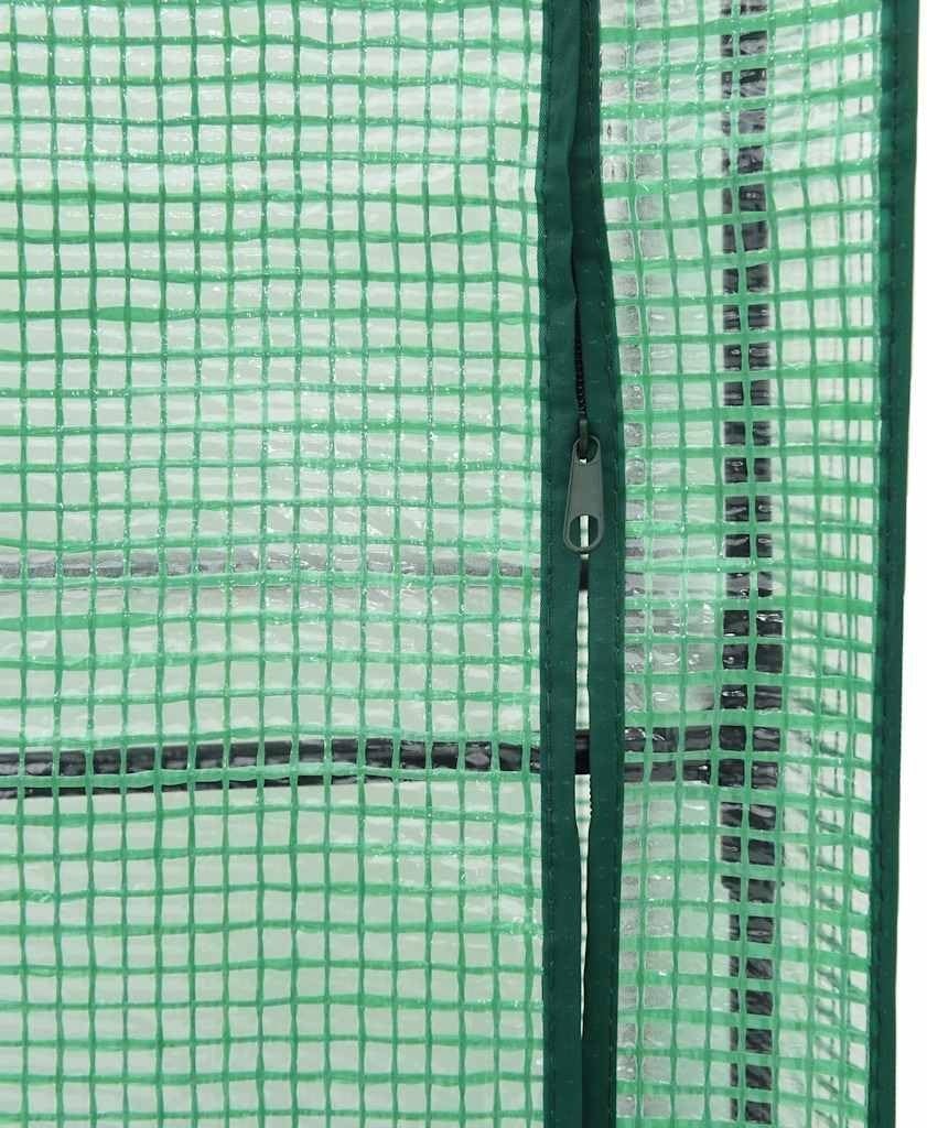 Extra Large Raised Garden Planter with Greenhouse Cover 160x40x138cm