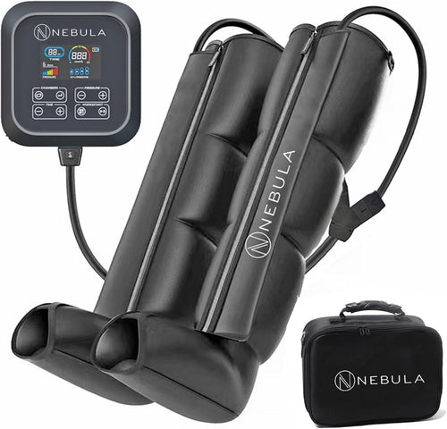 Compression Leg Massager Boots for Circulation Pain Relief & Recovery