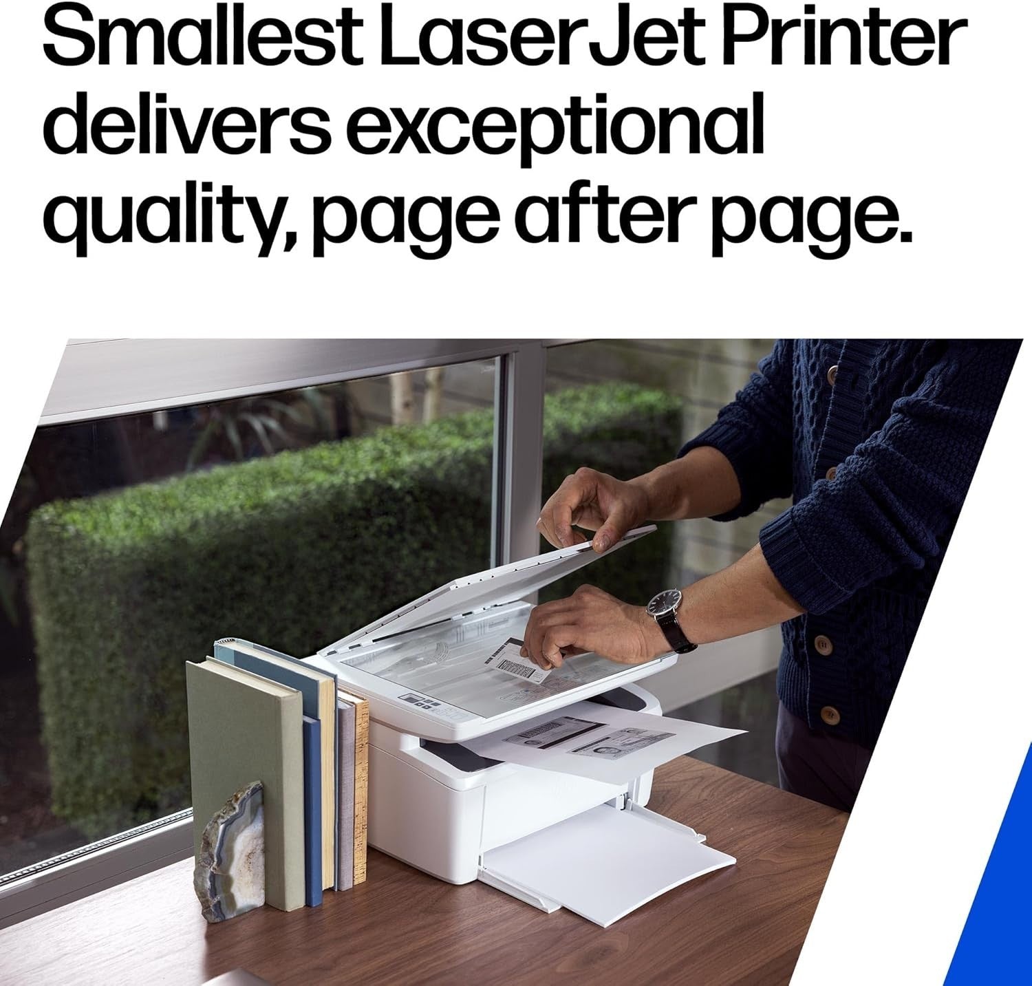 Black Mono Laser Printer | Compact Wireless MFP | Duplex | Home Office