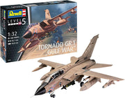 Gulf War Tornado GR.1 1:32 Scale Unassembled Plastic Model Kit Military
