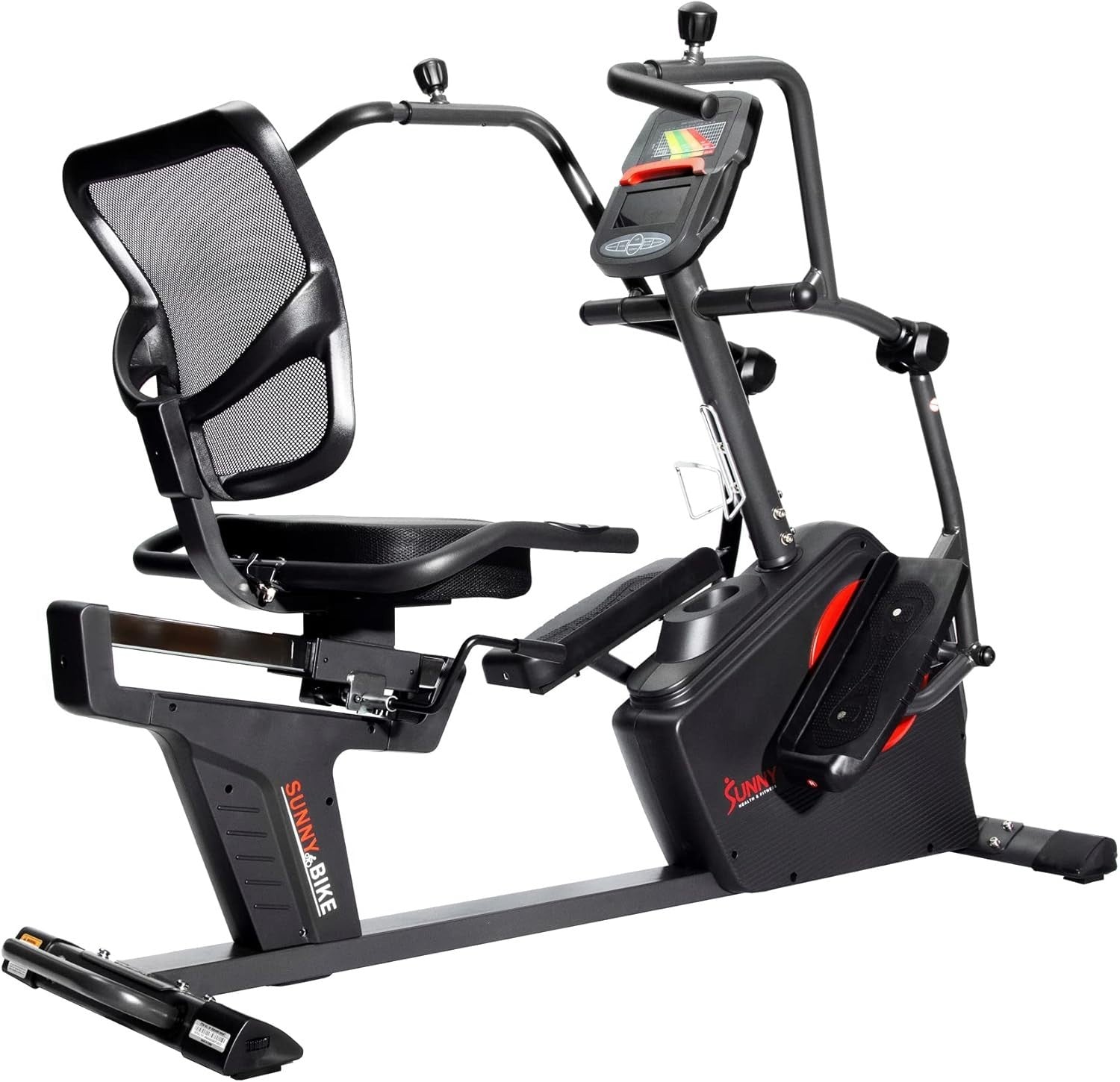 Recumbent Cross Trainer Smart Bluetooth Elliptical Bike 16-Level Magnetic