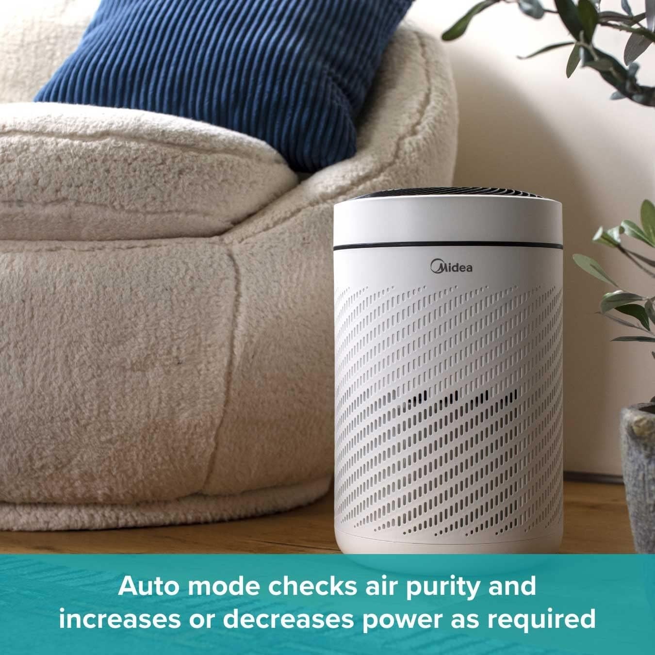 Smart HEPA Air Purifier H13 99.95% Dust Pollen Allergy Sensor