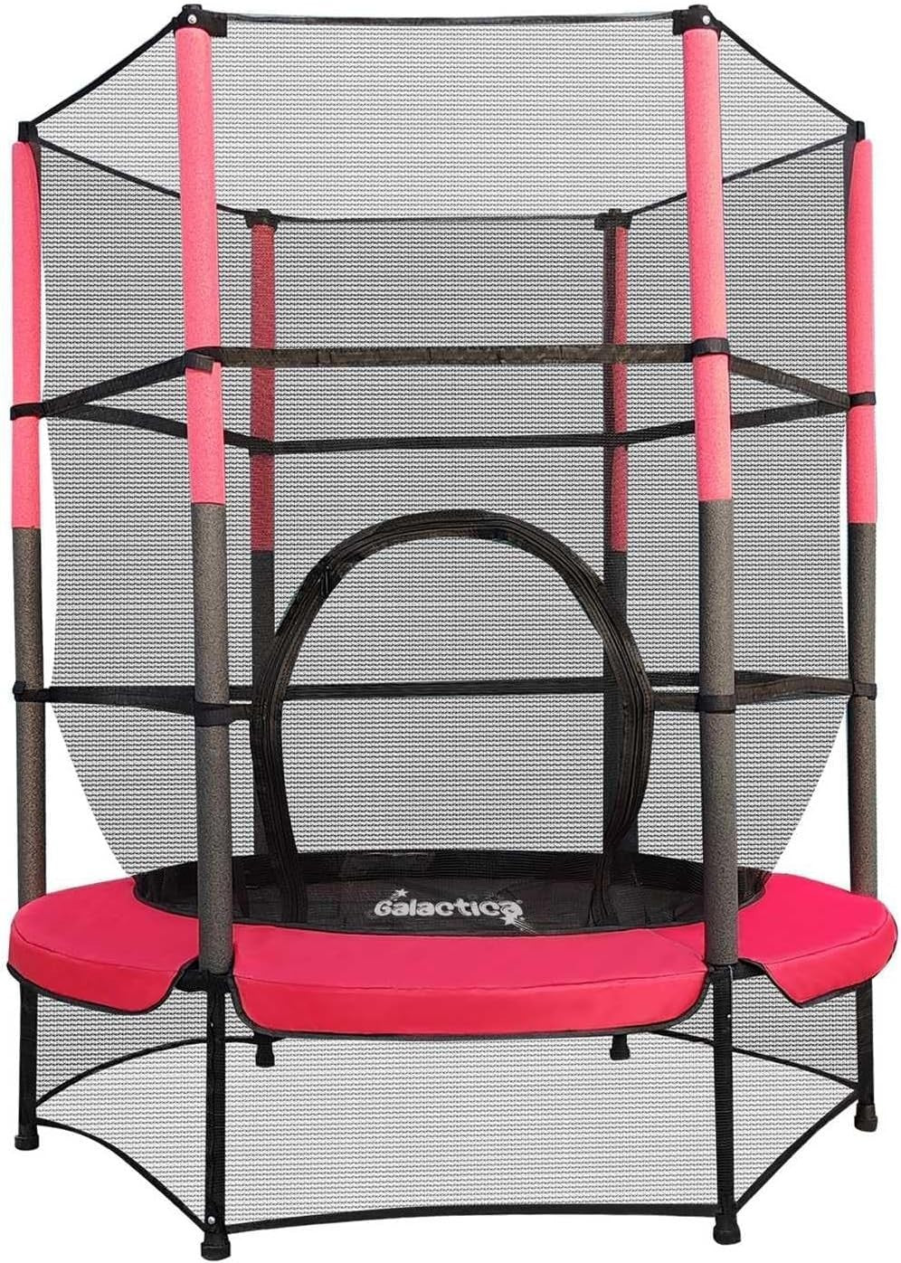 55” Kids Mini Trampoline Safety Net Indoor Outdoor Junior Activity