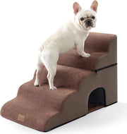 5‑Tier Foam Dog & Cat Stairs for High Bed Sofa – Non‑Slip Leakproof Ramp