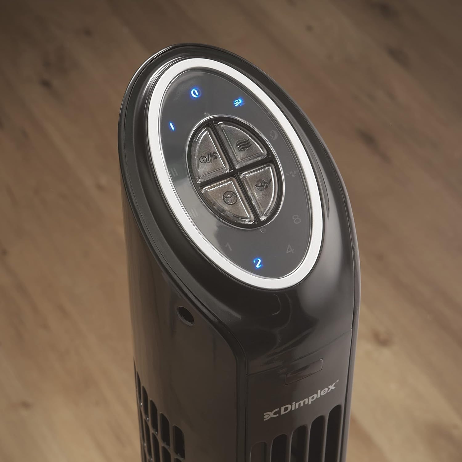 47.6cm Tower Fan – LED Display Quiet Cooling w/ Timer & Remote for Home Office