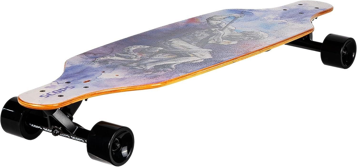 SCOPS 37" Longboard Skateboard | 8-Layer Maple/Birch/Beech Deck