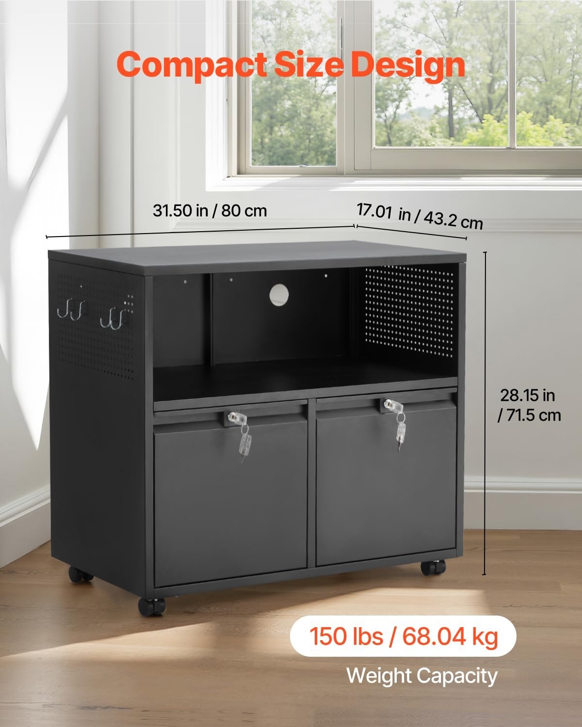 Wide 2 Drawer Metal Filing Cabinet Lockable Lateral A4 Letter Legal