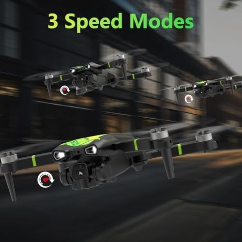 Foldable 4K Mini Drone with Brushless Motor, Optical Flow, 3D Flips RC Quadcopte